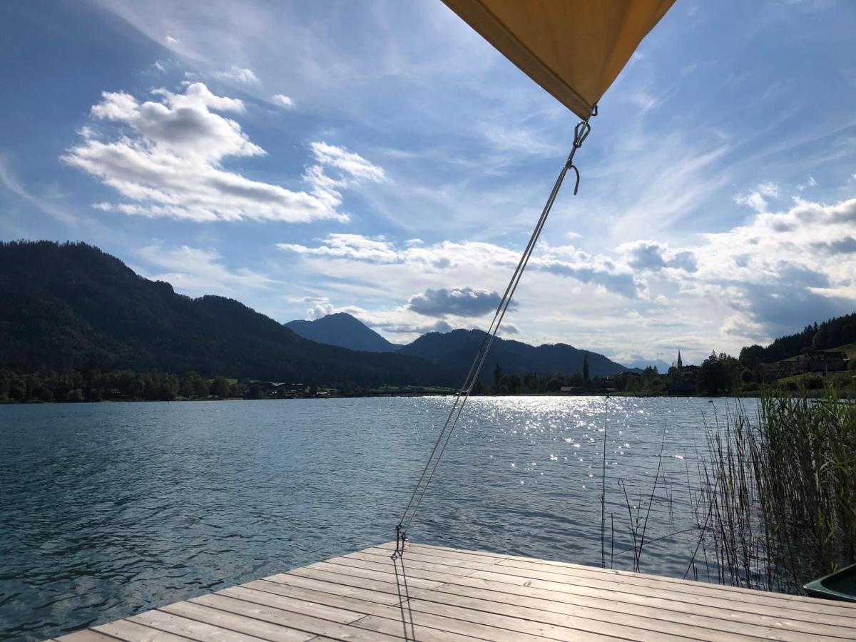 Haus Waldfriede Apartamento Weissensee Exterior foto